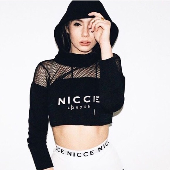 Nicce cropped hoodie Clearance